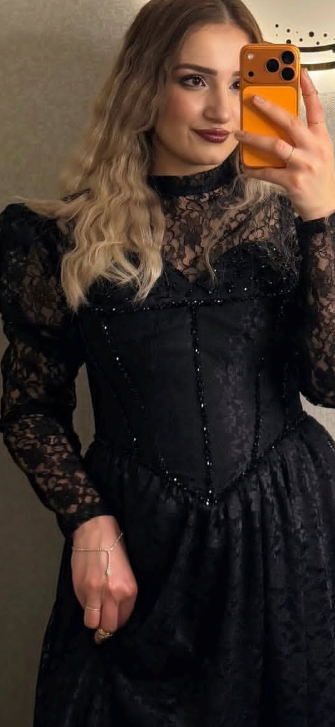 Robe soiree tule original