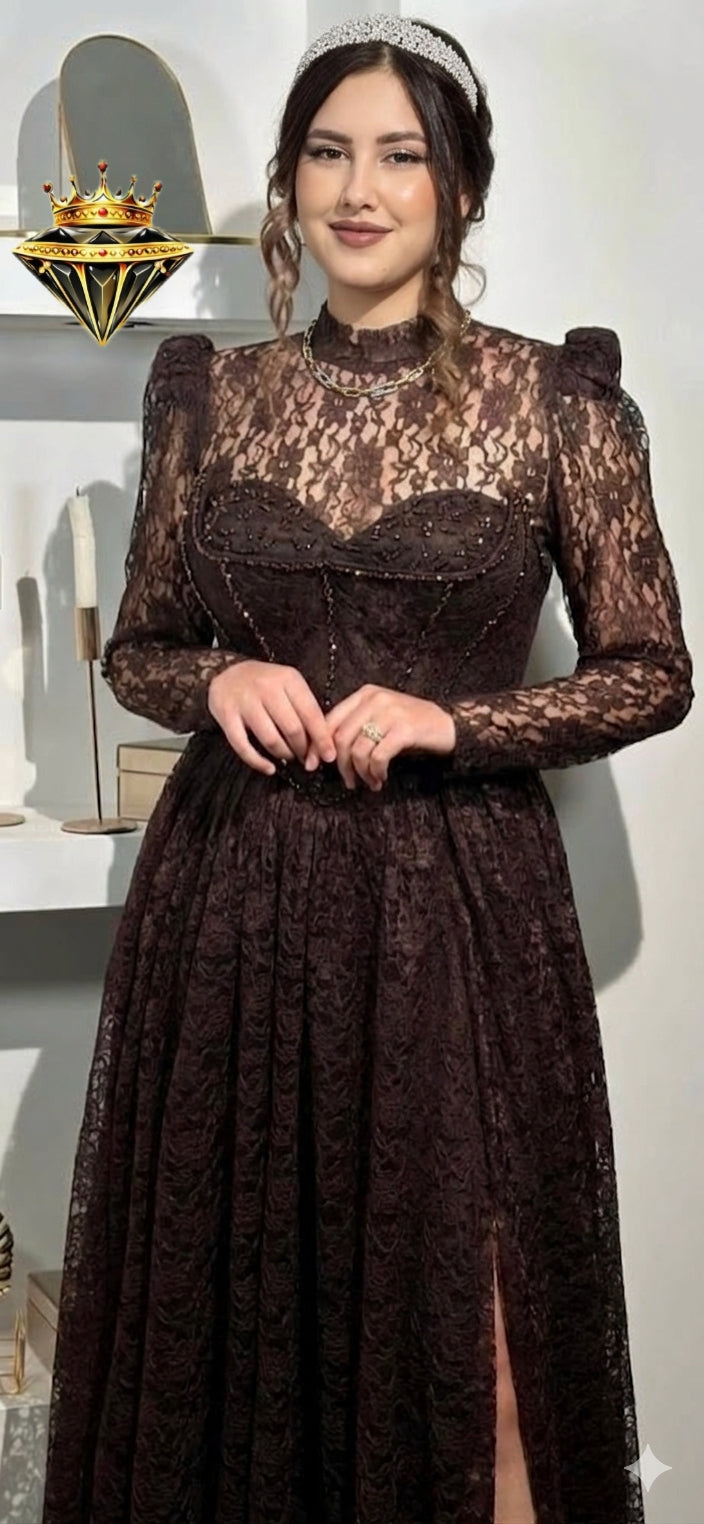 Robe soiree tule original