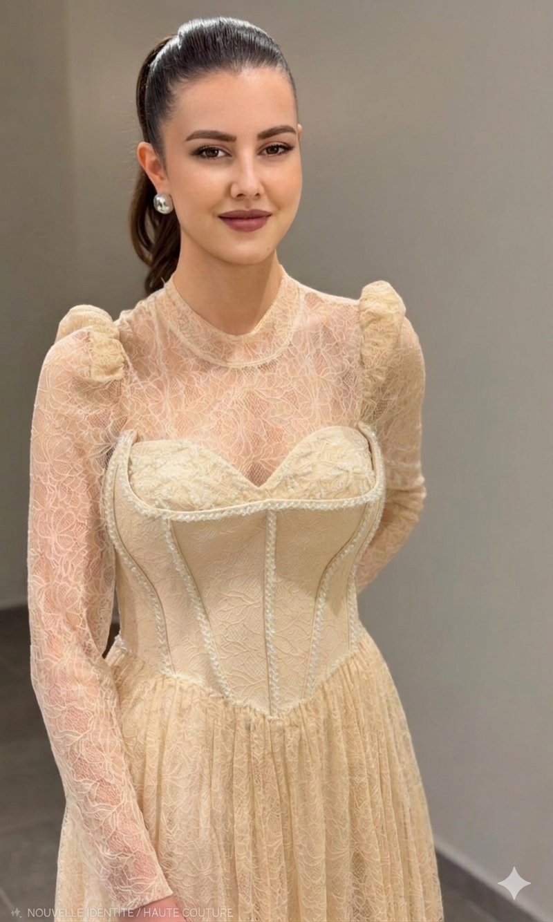 Robe soiree tule original